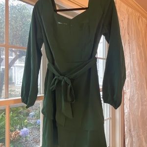 Green dress